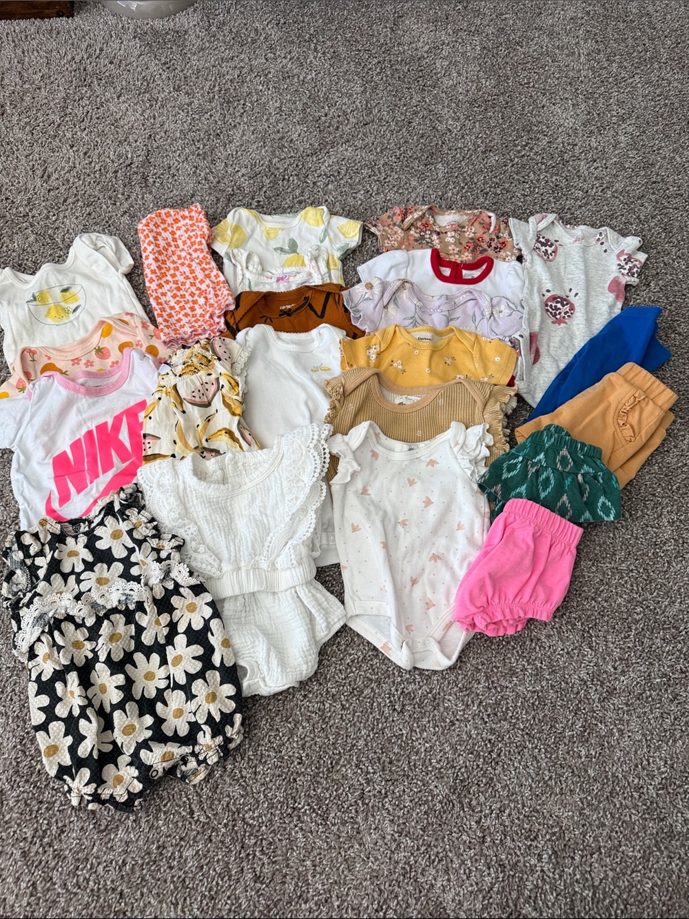Baby girls clothing (22 pieces)